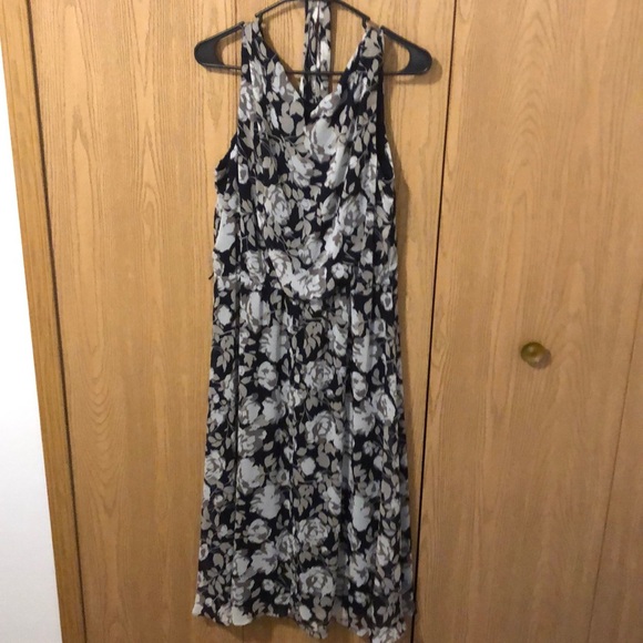 Womans size 16 navy blue dress by prelude. - Picture 2 of 5